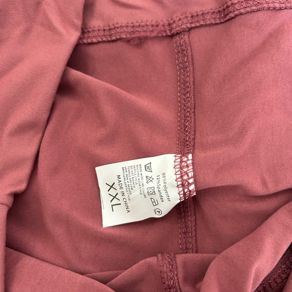 Women’s Mauve Pink Buttery Soft Leggings - Picture 6 of 6